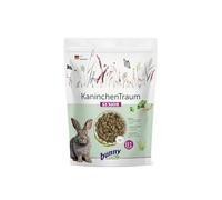 bunnyNature Lapin Rêve Senior | 1,5 kg | Aliment Complet pour Lapins à partir de 6 Ans | avec 42 Plantes différentes de prairies Non traitées | Mélange de 3 Fibres