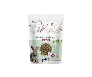 bunnyNature Lapin Rêve Senior | 1,5 kg | Aliment Complet pour Lapins à partir de 6 Ans | avec 42 Plantes différentes de prairies Non traitées | Mélange de 3 Fibres