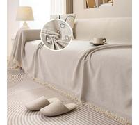 BUNQQF Housse Canapé 1/2/3/4 Places, Impermeable Housse de Coussin de Canapé, Housse Canapé d'angle, Universelle Protege Canape, Protection Canapé, Couvre Canapé Antidérapante