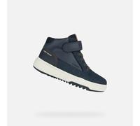 Geox Garçon J Bunshee Boy Abx Bateau cheville, Navy Black, 33 EU