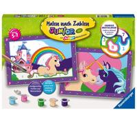 Bunte Einhornwelt Malen nach Zahlen Junior [German] [Game Board] NEUF