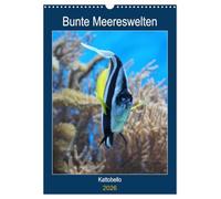 Bunte Meereswelten (Wandkalender 2026 DIN A3 hoch), CALVENDO Monatskalender: Das Leben im tropischen Meer