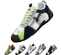 Bunte Retro-Sneaker, Unisex Leichte Laufsohle mit Guter Bodenhaftung | Bunte Retro-Sneaker, Hoher Tragekomfort Den Ganzen Tag, Stabile Und Langlebige Konstruktion, Rutschfeste Leichte Außensohle