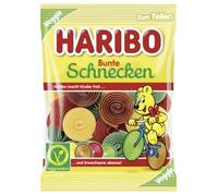 Bunte Schnecken Gummies - Bonbons roulés colorés au goût fruité, parfaits pour une dégustation ludique - Compatible avec Haribo