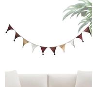 Bunting Bannière - Décoration Enfanterie Bannière 2.7 m,Décoration Pour Chambre Enfant Fille Garçon,Fête Anniversaire Camping Salle Classe Baby Shower Célébrations