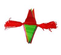 Bunting Coloré De Partie Banderole de Drapeaux triangulaires colorés, 50/80/100M, for fête Mariage, Festival, bannière, décor Jardin et Rue en Plein air(100m 18x33cm)