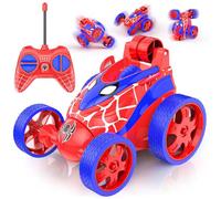 Buoeuik Voiture Telecommandé Enfant, Mini RC Stunt Spider Car 360°Rotation Jouet Garçon 3 4 5 6 7 Ans Fille Cadeau Anniversaire Noel Jeux Véhicule Téléguidée Intérieur Extérieur