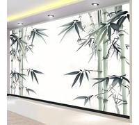 Buohwiwe Papier Peint Panoramique Bambou Mural 150x105 cm 3D Papier Peint Intisse Bambou Chinois Fresque Murale Chambre Coucher Salon Décoration Photo Poster Geant Murale w.3586