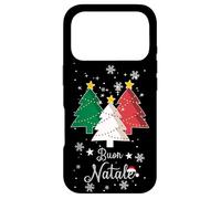 BUON Natale Arbre de Noël Italie Coque pour iPhone 17 Pro