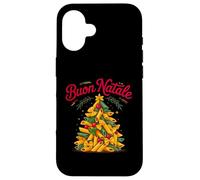 BUON Natale Italy Merry Christmas Italy Pâtes de célébration Italie Coque pour iPhone 16