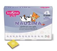 Buona Pet Nauzina Patch diffuseur d'huiles essentielles pour chiens, en cas de nausée et vomissements (usage externe)