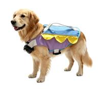 Buoyant Head Support Vest: Filled with Buoyancy Foam, This Dog Jacket Pro