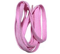 BupiMufi Lacets plats de 8 mm en polyester pour chaussures de sport 60-220 cm, Rose, 220cm