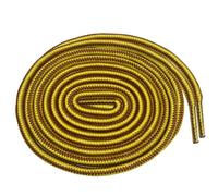 BupiMufi lacets ronds de chaussure, lacets de botte 160cm Jaune et marron