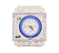 Buqpow Commutateur De Minuterie Mécanique Analogique 110V-220V 24 Heures Par Jour Programmable 15Min Temps De Prise Relais De Commutation SUL181D Chaud