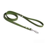 BURA Collier pour chien - 180 cm - Pour grands chiens - Léger et maniable - Ne se déforme pas - Durable - Imperméable - Non allergène - Vert 17 - Taille S