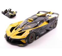 BURAGO 1/18 BUGATTI BOLIDE JAUNE MODÈLE STATIQUE DIECAST