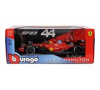 BURAGO 1/18 F1 FERRARI SF23 HAMILTON ESSAI FIORANO 2025 MODÈLE STATIQUE