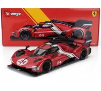 BURAGO 1/18 FERRARI 499P 24 MODIFIÉ 2024 MODÈLE STATIQUE DIECAST