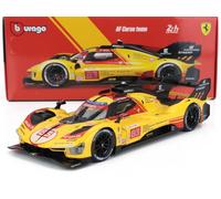 BBurago Véhicules miniatures Die-cast 1/18 Ferrari Racing 499P LMH 2024 N°83