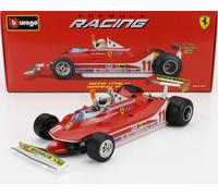 FERRARI F1 312T4 WINNER MONZA 1979 CHECKTER 1:18 BURAGO 18-16814-18-01544