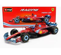 BBurago Voiture miniature 1:18 Ferrari F1 SF-24 n°55 Carlos Sainz Miami GP 2024 BU16815-S-MIAMI