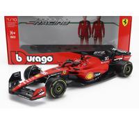 BURAGO 1/18 FERRARI F1 SF23 16 LECLERC 2023 MODÈLE STATIQUE DIECAST