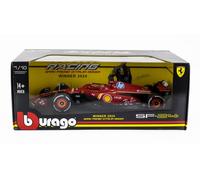 BURAGO 1/18 FERRARI F1 SF24 LECLERC WINNER MONZA GP 2024 MODÈLE STATIQUE