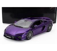 BURAGO 1/18 LAMBORGHINI TEMERARIO 2024 VIOLET MODÈLE STATIQUE DIECAST