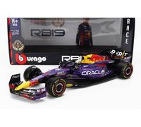 BBurago Voiture miniature 1/18 - R-Ed Bull RB19 - Champion du monde Las Vegas GP 2023 (M. vers