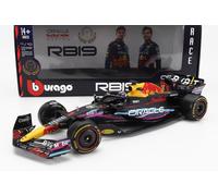 BURAGO 1/18 RED BULL F1 RB19 VERSTAPPEN MIAMI GP 2023 MODÈLE STATIQUE DIECAST
