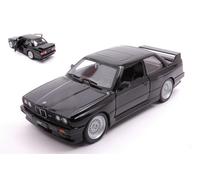 BURAGO 1/24 BMW SERIE 3 M3 E30 1988 NOIR MODÈLE STATIQUE DIECAST