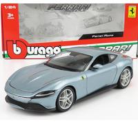 BURAGO 1/24 FERRARI ROMA 2019 BLEU MODÉLISME STATIQUE DIECAST