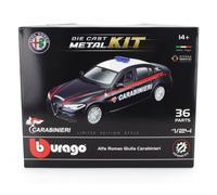 BURAGO 1/24 KIT ALFA ROMEO GIULIA CARABINIERI 2016 1:24 MODÈLE STATIQUE