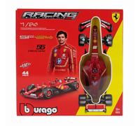 BURAGO 1/24 KIT FERRARI F1 SF24 SAINZ 2024 MODÈLE STATIQUE DIECAST