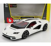 BBurago Modèle réduit Lamborghini Countach LPI 800-4 1/24 Blanc