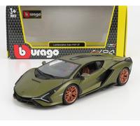 BURAGO 1/24 LAMBORGHINI SIAN FKP 37 HYBRID 2020 VERT MODÈLE STATIQUE DIECAST