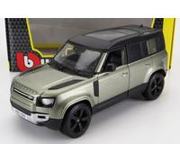 Bburago - Land Rover Defender 110 (2022) Échelle 1:24, Réplique en Fonte avec Portes ouvrantes, Assortiment aléatoire, Licence Officielle Land Rover