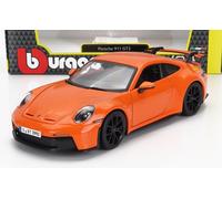 Bburago 1:24 Porsche 911 GT3 2021 - Réplique de Voiture de Collection en métal moulé - Détails réalistes intérieurs et extérieurs - Modèle pour Enfant et Adulte