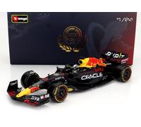 BURAGO 1/24 RED BULL F1 RB18 PEREZ 2022 AVEC VITRINE MODÈLE STATIQUE DIECAST