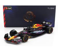 BURAGO 1/24 RED BULL F1 RB19 VERSTAPPEN MIAMI GP 2023 MODÈLE STATIQUE DIECAST
