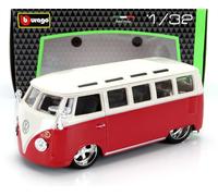 BURAGO 1/32 FOURGON VOLKSWAGEN T1 MINIBUS SAMBA 1967 MODÈLE STATIQUE DIECAST