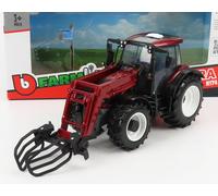 BURAGO 1/32 TRACTEUR VALTRA N174 TRACTOR 2017 ROUGE MODÈLE STATIQUE DIECAST