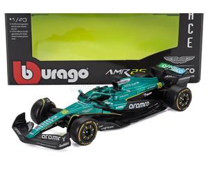 BURAGO 1/43 ASTON MARTIN F1 AMR25 2025 LANCE STROLL 1:43 MODÈLE STATIQUE