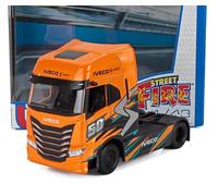 BURAGO 1/43 CAMION IVECO FIAT S WAY 570 TRACTOR TRUCK 2021 MODÈLE STATIQUE