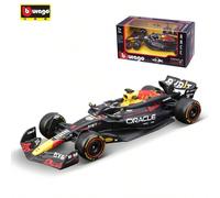 BURAGO 1:43 Échelle Voiture de Course de Formule 1 Red Bull Modèle Réduit Moulé, Jouet Collectionnable, Voiture Glissante, Cadeau d'Anniversaire pour Garçons 1,11Alliage de zinc