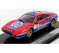 BURAGO 1/43 FERRARI 308 GTB ANDRUET RALLY MONTECARLO 1982 MODÈLE STATIQUE