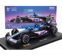 BURAGO 1/43 RENAULT F1 A523 31 OCON 2023 VITRINE MODÈLE STATIQUE DIECAST