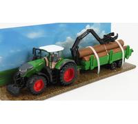 BURAGO 1/50 TRACTEUR FENDT 1050 VARIO TRACTOR 2016 REMORQUE MODÈLE STATIQUE