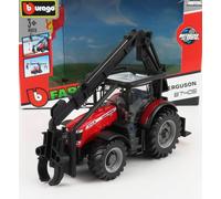 BURAGO 1/50 TRACTEUR MASSEY FERGUSON 8740S LOADER 2016 MODÈLE STATIQUE DIECAST